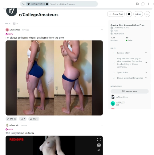 r/CollegeAmateurs Review: The Best Subreddit for Real College Girls Showing Off
